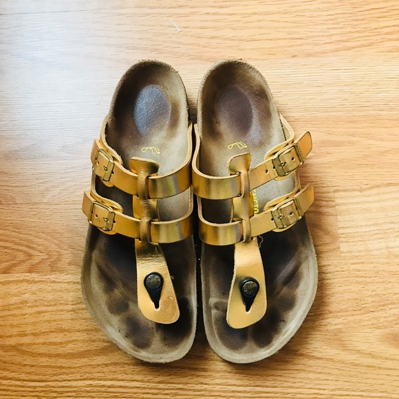 Birkenstock Shoes - Birkenstock Roman Double Strap thong Sandal